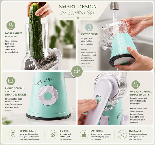 Compact 1 Pc Vegetable Cutter - Easy to Clean and Durable Kitchen Tool